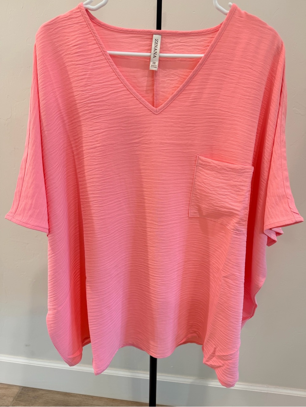 ZENANA Airflow Top – Size 2X (NWOT)